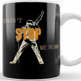 Baskı Dükkanı Dont Stop Me Now 02 Beyaz 330 ml Porselen Kupa Bardak