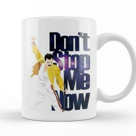 Baskı Dükkanı Dont Stop Me Now 03 Beyaz 330 ml Porselen Kupa Bardak