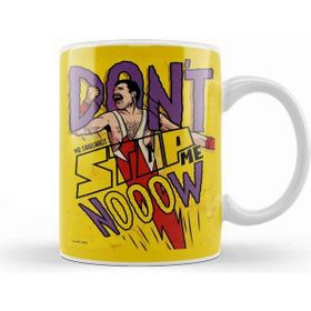 Baskı Dükkanı Dont Stop Me Now 04 Beyaz 330 ml Porselen Kupa Bardak