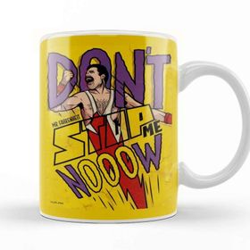 Baskı Dükkanı Dont Stop Me Now 04 Beyaz 330 ml Porselen Kupa Bardak