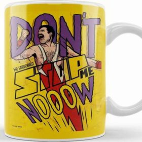 Baskı Dükkanı Dont Stop Me Now 04 Beyaz 330 ml Porselen Kupa Bardak