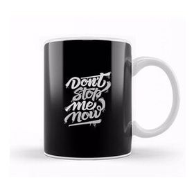 Baskı Dükkanı Dont Stop Me Now 05 Beyaz 330 ml Porselen Kupa Bardak