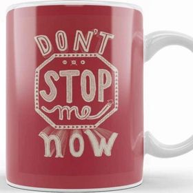 Baskı Dükkanı Dont Stop Me Now 07 Beyaz 330 ml Porselen Kupa Bardak