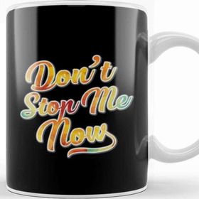 Baskı Dükkanı Dont Stop Me Now Beyaz 330 ml Porselen Kupa Bardak