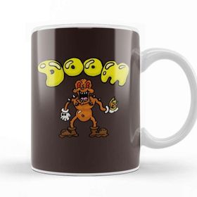 Baskı Dükkanı Doom Cartoon The Imp Beyaz 330 ml Porselen Kupa Bardak