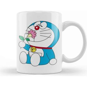Baskı Dükkanı Doraemon 01 Beyaz 330 ml Porselen Kupa Bardak