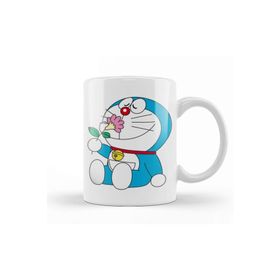 Baskı Dükkanı Doraemon 01 Beyaz 330 ml Porselen Kupa Bardak