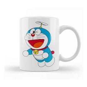 Baskı Dükkanı Doraemon 02 Beyaz 330 ml Porselen Kupa Bardak