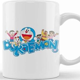 Baskı Dükkanı Doraemon 03 Beyaz 330 ml Porselen Kupa Bardak