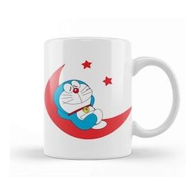 Baskı Dükkanı Doraemon 05 Beyaz 330 ml Porselen Kupa Bardak