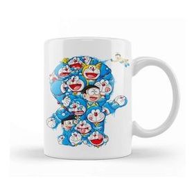 Baskı Dükkanı Doraemon 07 Beyaz 330 ml Porselen Kupa Bardak