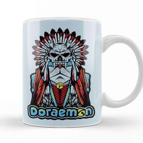 Baskı Dükkanı Doraemon 08 Beyaz 330 ml Porselen Kupa Bardak