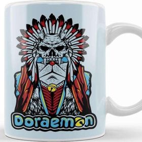 Baskı Dükkanı Doraemon 08 Beyaz 330 ml Porselen Kupa Bardak