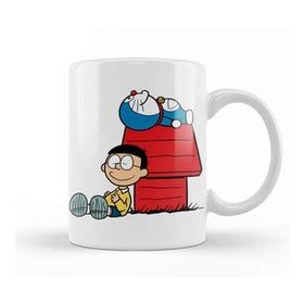 Baskı Dükkanı Doraemon 09 Beyaz 330 Porselen Kupa Bardak