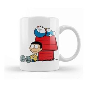 Baskı Dükkanı Doraemon 09 Beyaz 330 Porselen Kupa Bardak