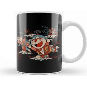 Baskı Dükkanı Doraemon Adventures Of Doraemon 01 Beyaz 330 ml Porselen Kupa Bardak