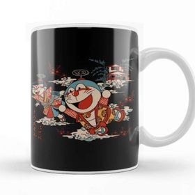 Baskı Dükkanı Doraemon Adventures Of Doraemon 01 Beyaz 330 ml Porselen Kupa Bardak