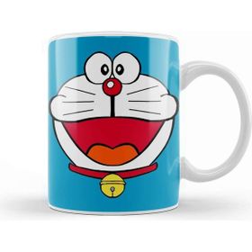 Baskı Dükkanı Doraemon Doraenuts Beyaz 330 Porselen Kupa Bardak