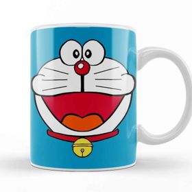 Baskı Dükkanı Doraemon Doraenuts Beyaz 330 Porselen Kupa Bardak