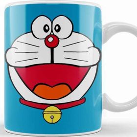 Baskı Dükkanı Doraemon Doraenuts Beyaz 330 Porselen Kupa Bardak
