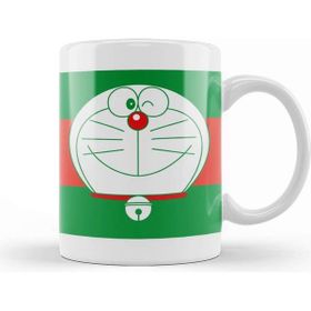 Baskı Dükkanı Doraemon x Brand 01 Beyaz 330 ml Porselen Kupa Bardak