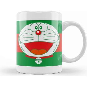 Baskı Dükkanı Doraemon x Brand 3 Beyaz 330 ml Porselen Kupa Bardak