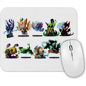 Baskı Dükkanı Dota 2 Heroes Cartoons Mouse Pad