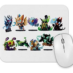 Baskı Dükkanı Dota 2 Heroes Cartoons Mouse Pad