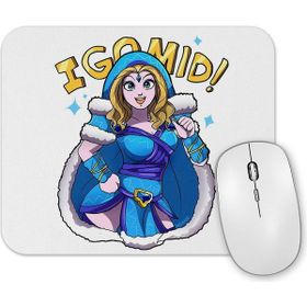 Baskı Dükkanı Dota 2 World of Warcraft Crystal Maiden Mouse Pad