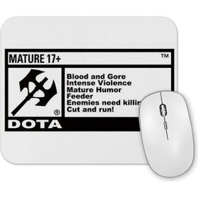 Baskı Dükkanı Dota Cut And Run Mouse Pad