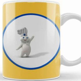 Baskı Dükkanı Doughboy 2022 Porselen Beyaz Kupa Bardak
