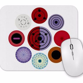 Baskı Dükkanı Doujutsu Naruto Mouse Pad