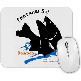 Baskı Dükkanı Dourado Balık Mouse Pad
