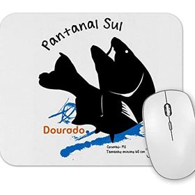 Baskı Dükkanı Dourado Balık Mouse Pad