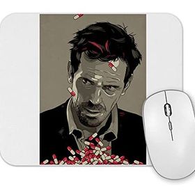 Baskı Dükkanı Doutor House Mouse Pad