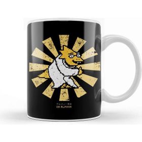 Baskı Dükkanı Dr Alphys Retro Japanese Undertale Porselen Beyaz Kupa Bardak