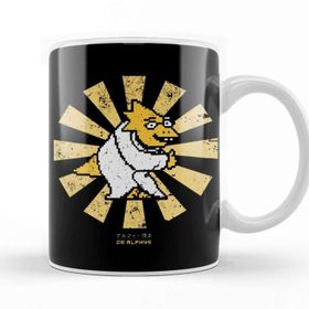Baskı Dükkanı Dr Alphys Retro Japanese Undertale Porselen Beyaz Kupa Bardak