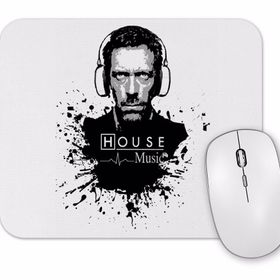 Baskı Dükkanı Dr House Music Mouse Pad