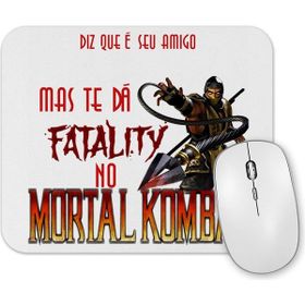 Baskı Dükkanı Dragao Mortal Kombat Mouse Pad