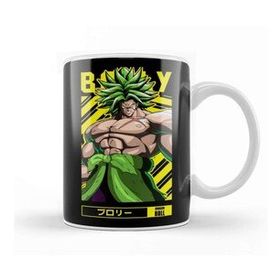 Baskı Dükkanı Dragon Ball Broly Anime Beyaz 330 ml Porselen Kupa Bardak