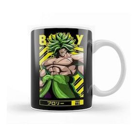 Baskı Dükkanı Dragon Ball Broly Anime Beyaz 330 ml Porselen Kupa Bardak