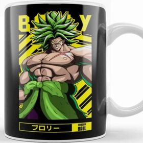 Baskı Dükkanı Dragon Ball Broly Anime Beyaz 330 ml Porselen Kupa Bardak