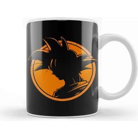 Baskı Dükkanı Dragon Ball Goku Porselen Beyaz Kupa Bardak