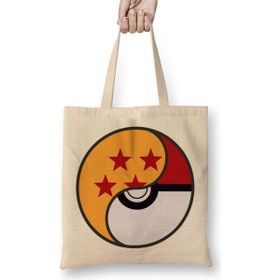 Baskı Dükkanı Dragon Ball Pokemon Bez Çanta