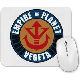 Baskı Dükkanı Dragon Ball Selo Do Imperio Vegeta Mouse Pad