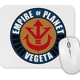 Baskı Dükkanı Dragon Ball Selo Do Imperio Vegeta Mouse Pad