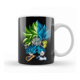 Baskı Dükkanı Dragon Ball Super Destined Warriors Porselen Beyaz Kupa Bardak