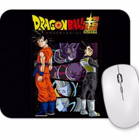 Baskı Dükkanı Dragon Ball Super Goku E Vejita Mouse Pad
