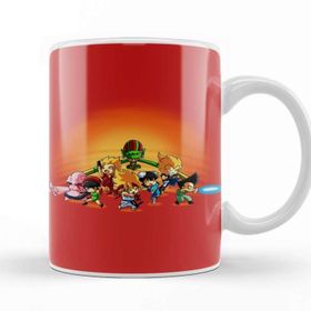 Baskı Dükkanı Dragon Ball Z Alpha Dragon Fighters Porselen Beyaz Kupa Bardak