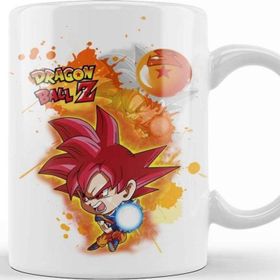 Baskı Dükkanı Dragon Ball Z Goku Red Band Kupa